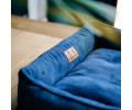Harley & Cho Dreamer Velvet Denim вельветовий лежак для собак та котів, синій - S
