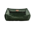 Harley & Cho Dreamer Velour Green велюровий лежак для собак та котів, зелений - М
