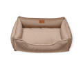 Harley & Cho Dreamer Velour Beige велюровий лежак для собак, бежевий - L
