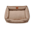 Harley & Cho Dreamer Velour Beige велюровий лежак для собак, бежевий - L