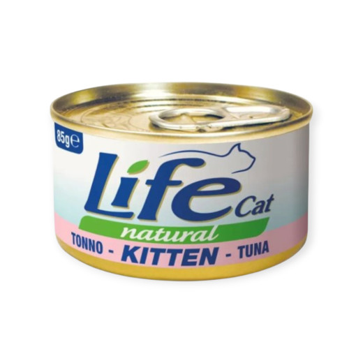 LifeCat Le Ricette вологий корм для кошенят, з тунцем - 85 г