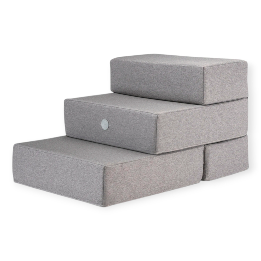 Harley & Cho Tetris Double Gray Light сходинки для собак, світло-сірий - 36 х 22 см