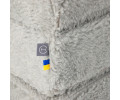 Harley & Cho Tetris Double Gray Fur хутряні сходинки для собак, сірий - 36 х 22 см