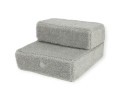 Harley & Cho Tetris Single Gray Fur хутряні сходинки для собак, сірий - 24 х 44 см