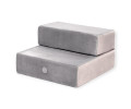 Harley & Cho Tetris Single Velour Gray велюрові сходинки для собак, сірий - 24 х 44 см