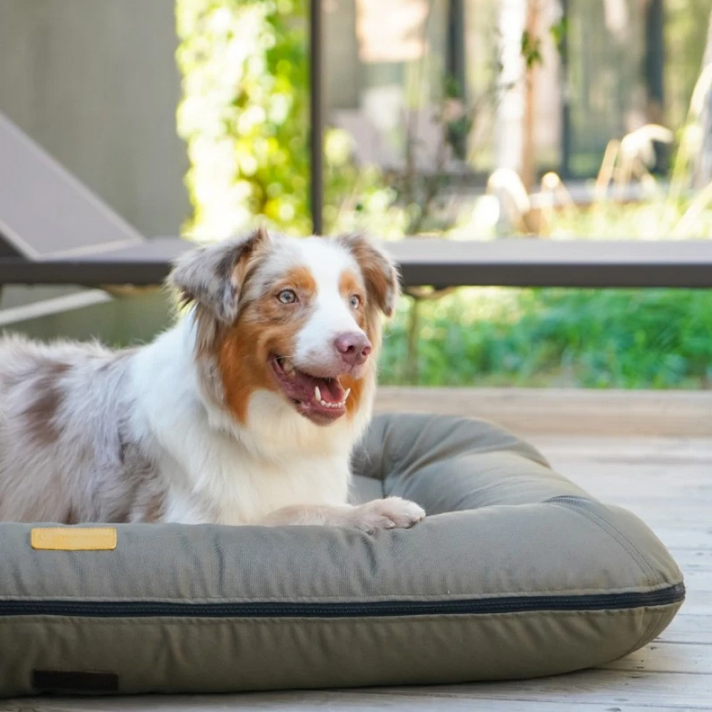 Harley & Cho Lounger Waterproof Khaki двосторонній лежак для собак, хакі - L