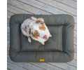 Harley & Cho Lounger Waterproof Khaki двосторонній лежак для собак, хакі - XL