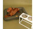 Harley & Cho Lounger Waterproof Khaki двосторонній лежак для собак, хакі - XL