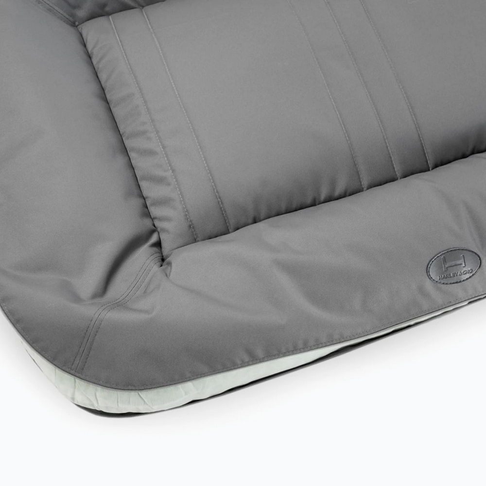 Harley & Cho Lounger Waterproof Gray двосторонній лежак для собак, сірий - L