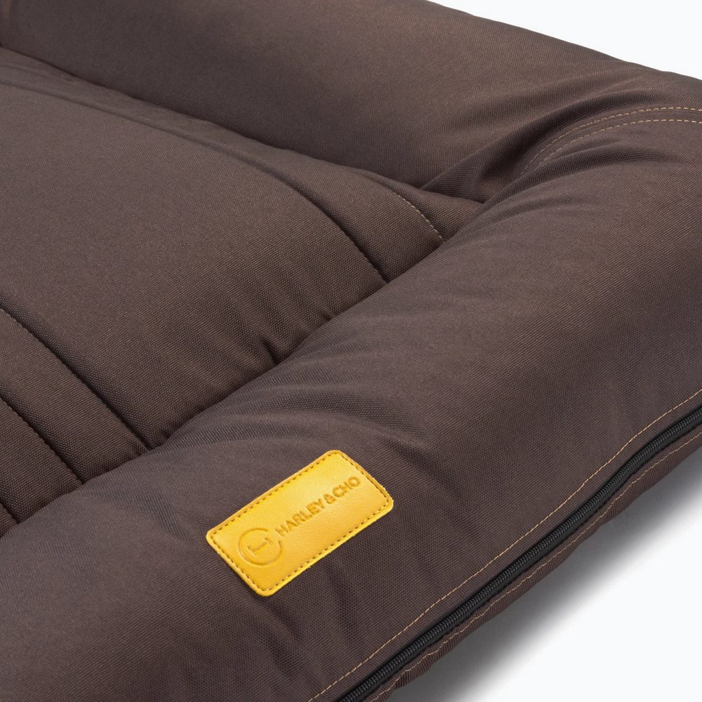 Harley & Cho Lounger Waterproof Brown двосторонній лежак для собак, коричневий -L