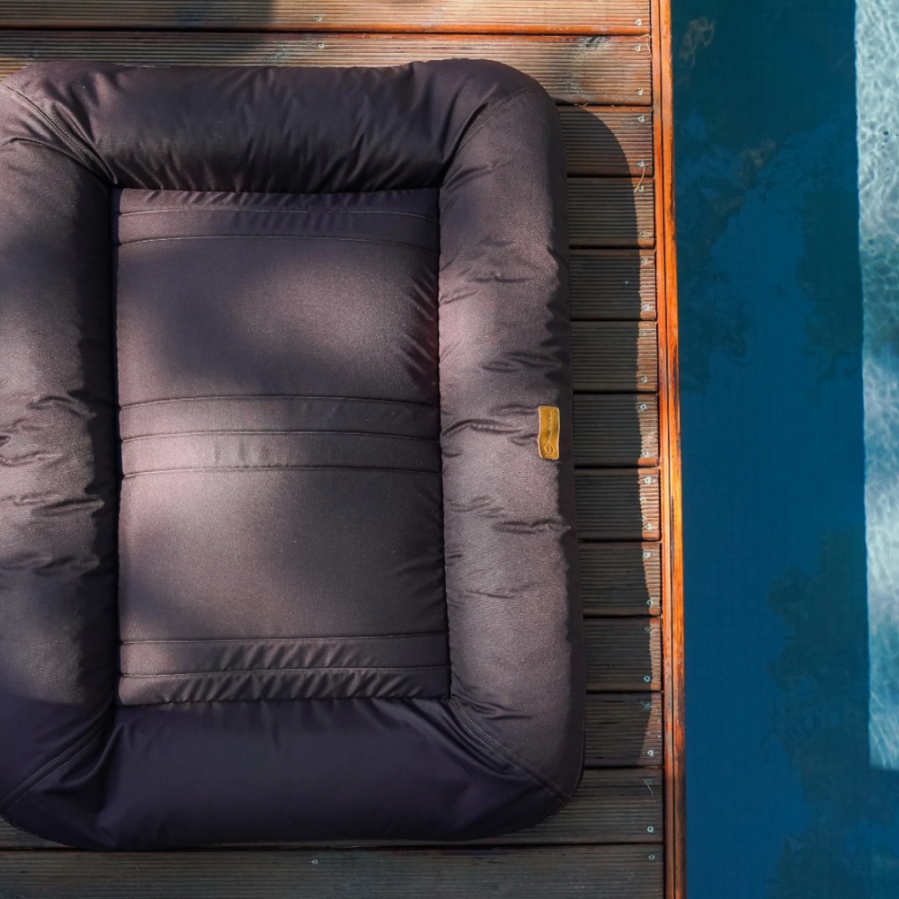Harley & Cho Lounger Waterproof Brown двосторонній лежак для собак, коричневий -L