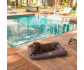 Harley & Cho Lounger Waterproof Brown двосторонній лежак для собак, коричневий -L