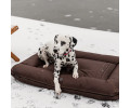 Harley & Cho Lounger Waterproof Brown двосторонній лежак для собак, коричневий -XXL