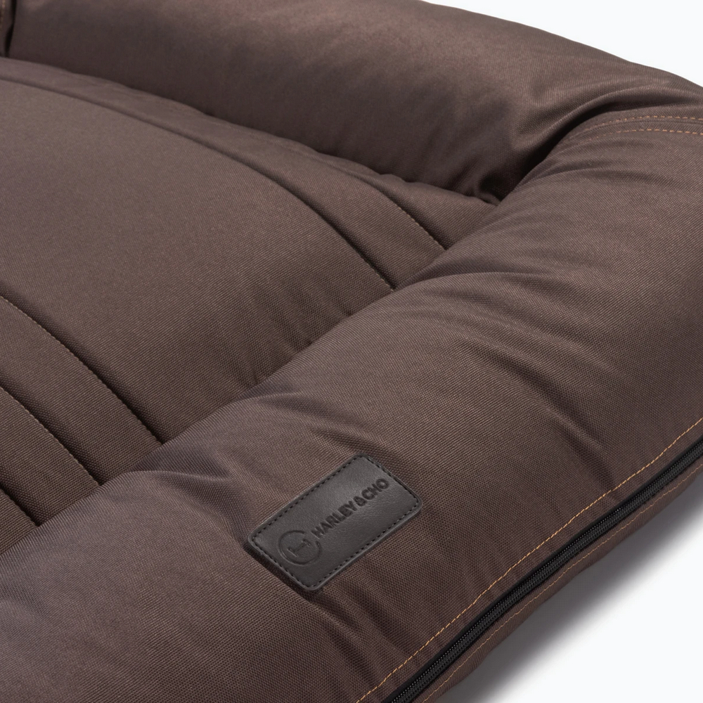 Harley & Cho Lounger Waterproof Brown двосторонній лежак для собак, коричневий -XXL
