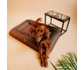 Harley & Cho Lounger Waterproof Brown двосторонній лежак для собак, коричневий -XXL