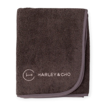 Harley & Cho Fluffy Anthracite рушник для собак та котів - 100х65 см