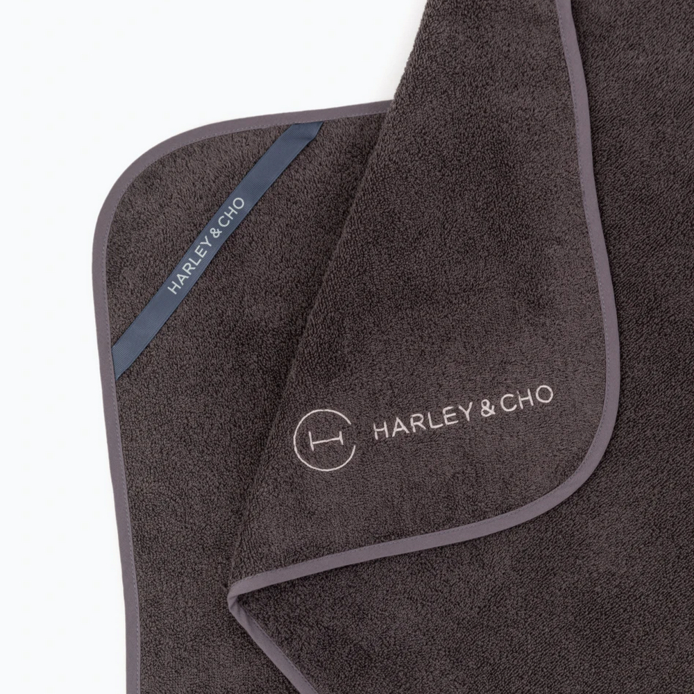 Harley & Cho Fluffy Anthracite рушник для собак та котів - 100х65 см