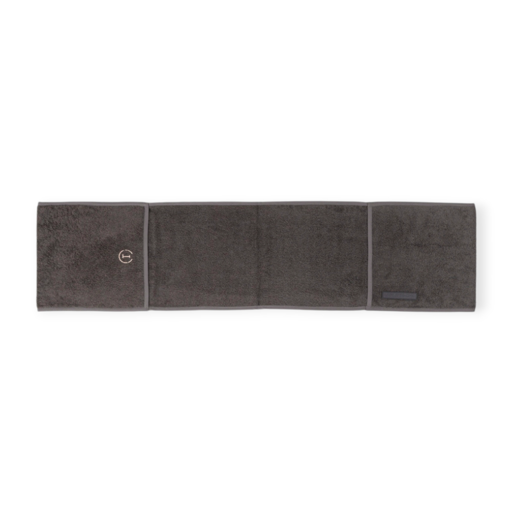 Harley & Cho Fluffy Anthracite рушник з кишеньками для собак та котів - 100х25 см