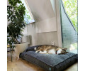 Harley & Cho Pillow Memory Foam Gray ортопедична подушка для котів і собак, сірий -  L
