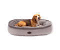 Harley & Cho Donut Soft Touch Gray овальный лежак для собак, сірий - L