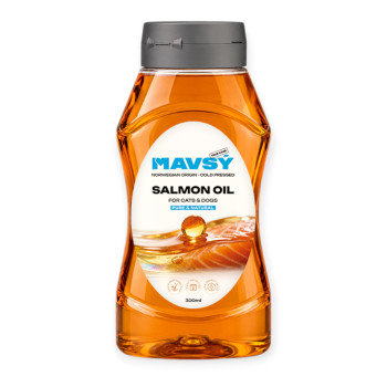 Mavsy Salmon Oil лососева олія для котів та собак - 300 мл