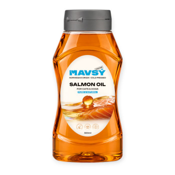 Mavsy Salmon Oil лососева олія для котів та собак - 500 мл