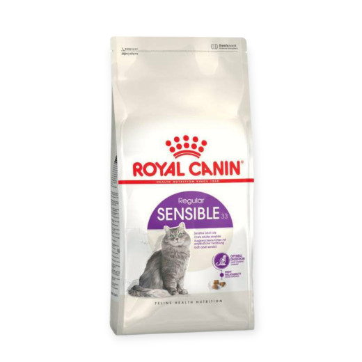 Royal Canin Sensible 33 сухий корм для котів з чутливим травленням - 400 г