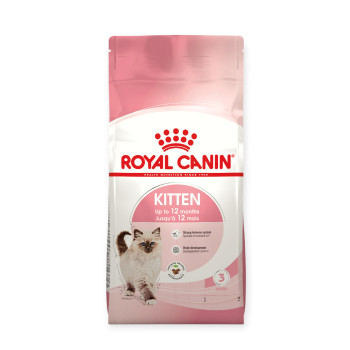 Royal Canin Kitten корм для кошенят до 12 місяців, з м’ясом птиці та рисом - 4 кг