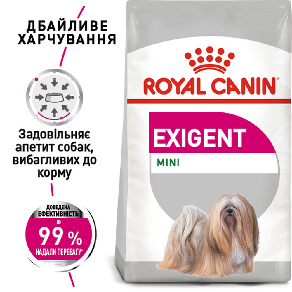 Royal Canin Mini Exigent корм для вибагливих собак малих порід - 3 кг