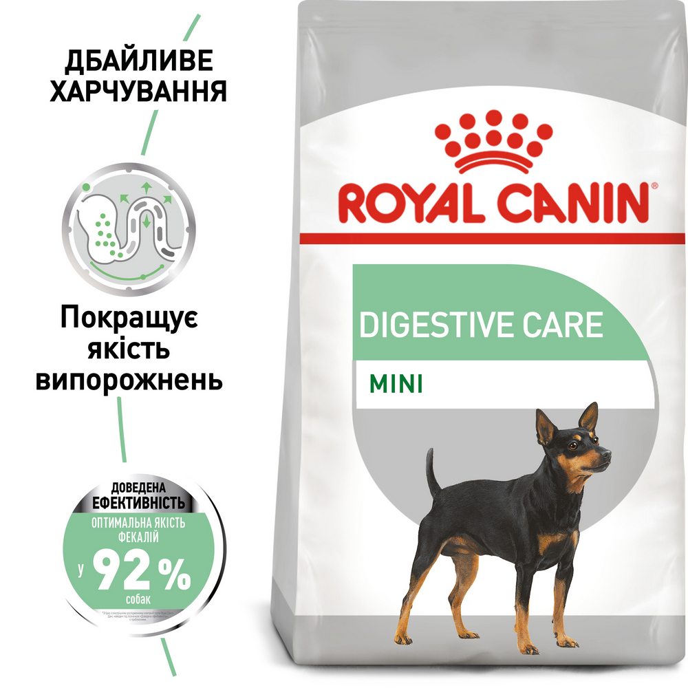 Royal Canin Mini Digestive Care корм для собак малих порід із чутливим травленням - 3 кг