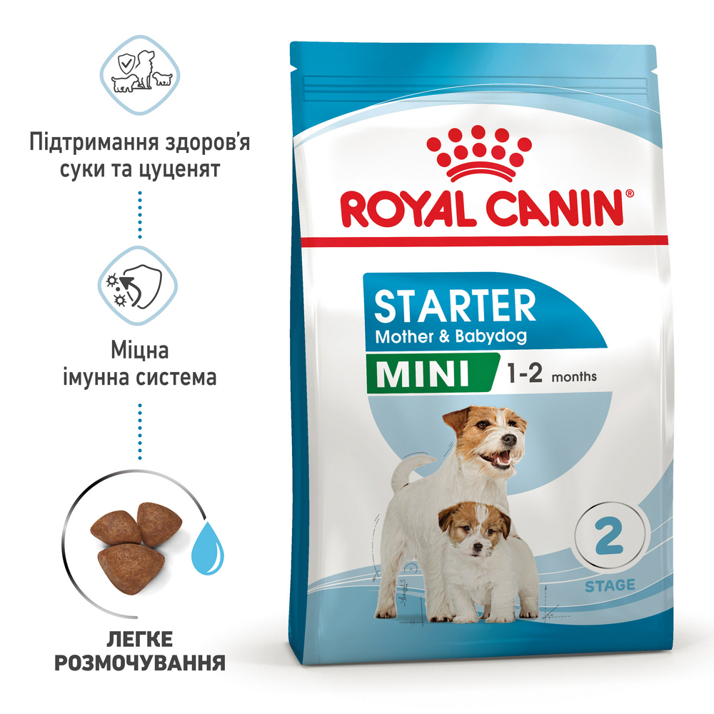 Royal Canin Mini Starter корм для цуценят до 2-місячного віку - 1 кг