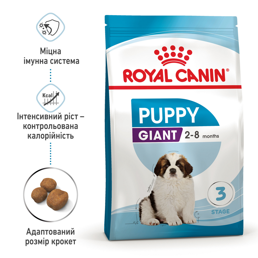 Royal Canin Giant Puppy корм для цуценят та юніорів гігантських порід - 1 кг