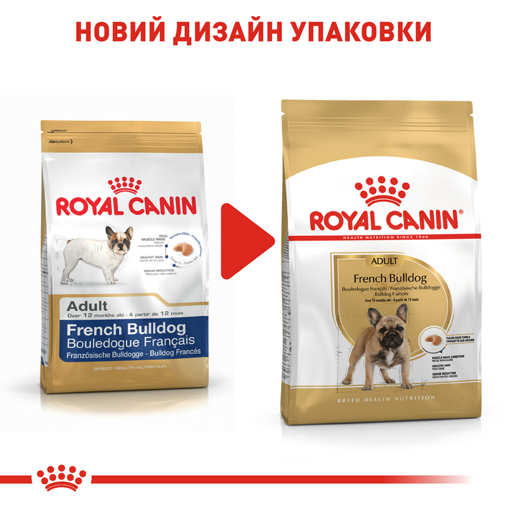 Royal Canin French Bulldog корм для собак породи французький бульдог - 1.5 кг