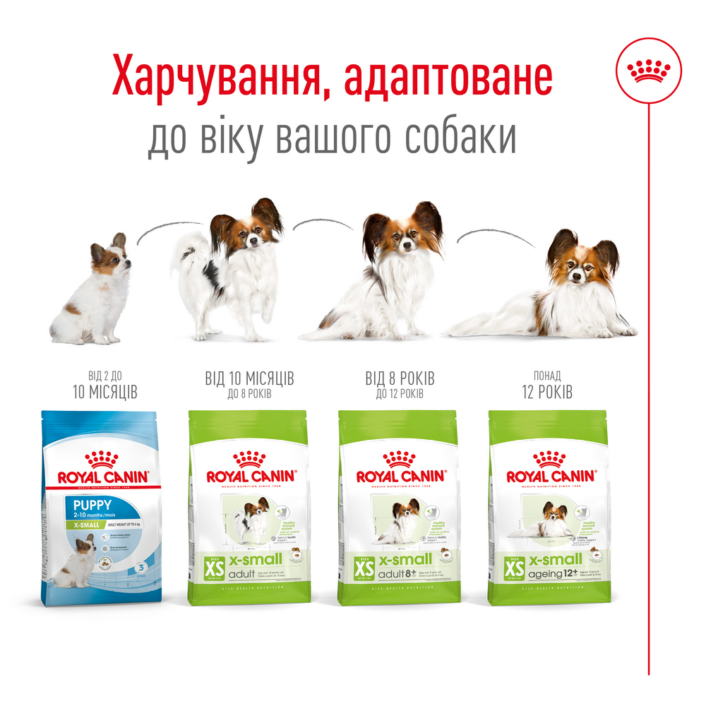 Royal Canin Xsmall Adult корм для собак мініатюрних порід - 1.5 кг