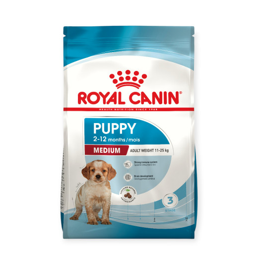 Royal Canin Medium Puppy корм для цуценят середніх порід від 2 до 12 місяців - 1 кг