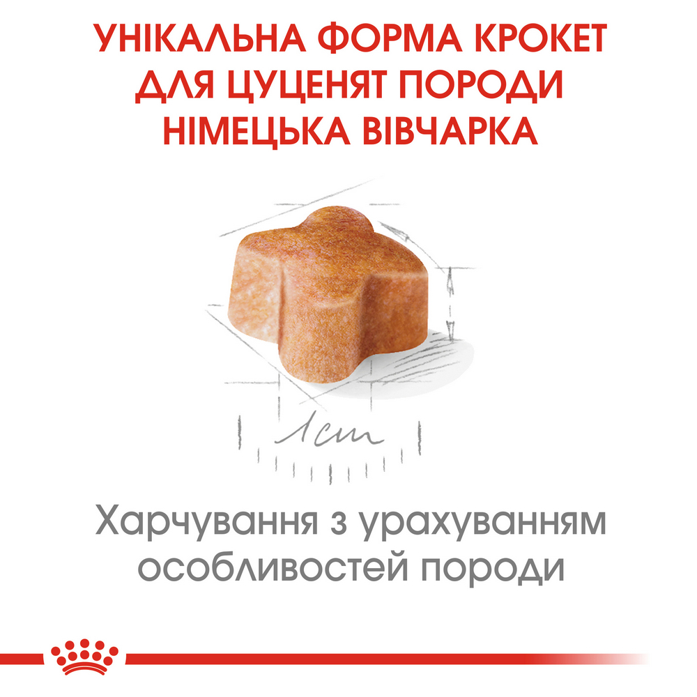 Royal Canin German Shepherd Puppy корм для цуценят породи німецька вівчарка - 3 кг