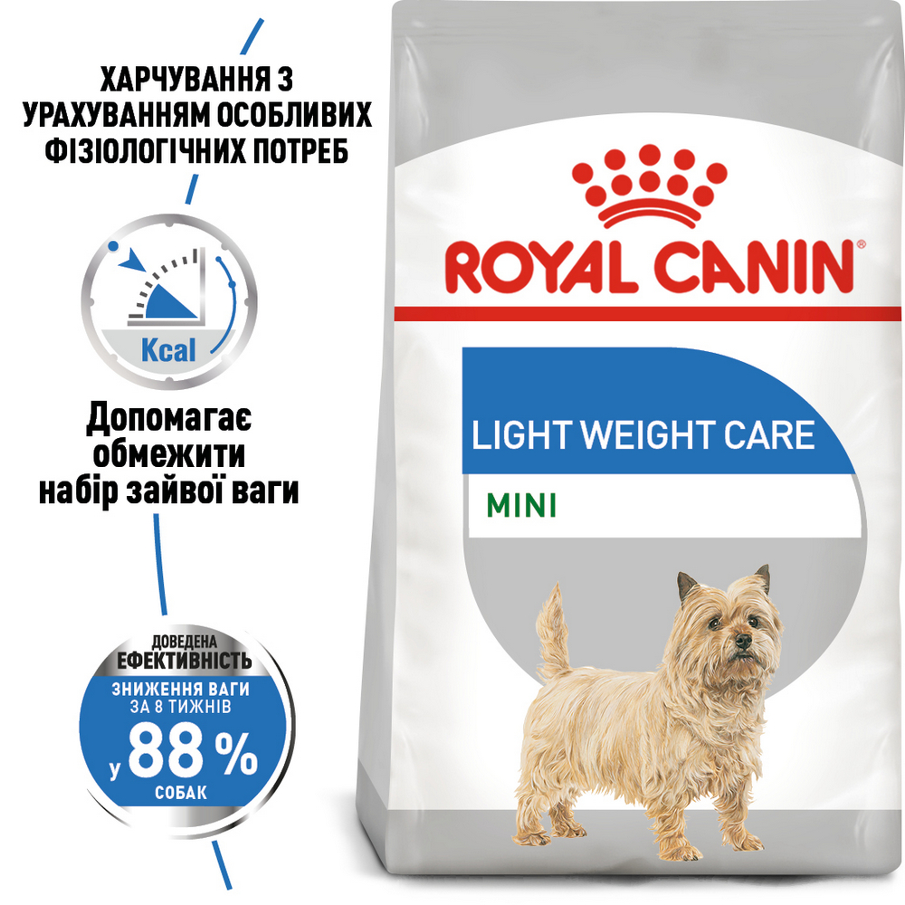 Royal Canin Mini Light Weight Care корм для собак малих порід із надмірною вагою - 3 кг