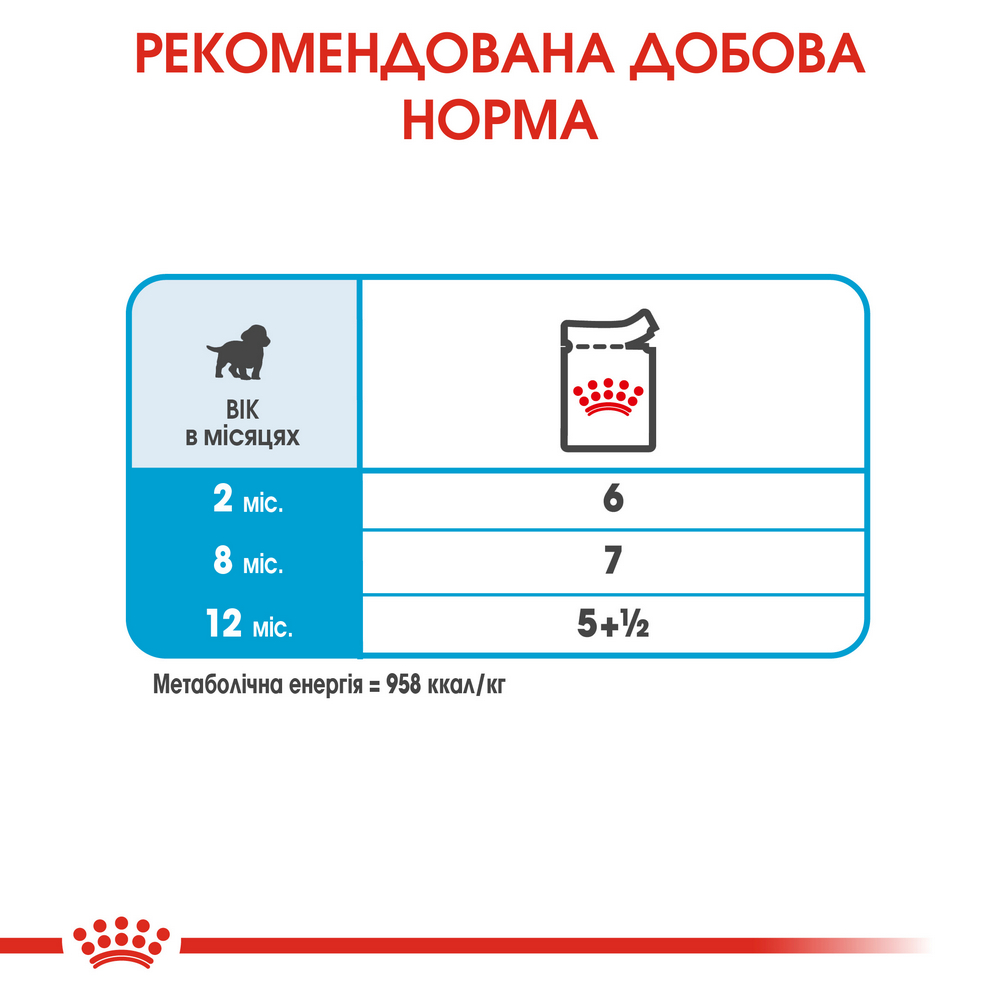 Royal Canin Medium Puppy вологий корм для цуценят середніх порід - 140 г