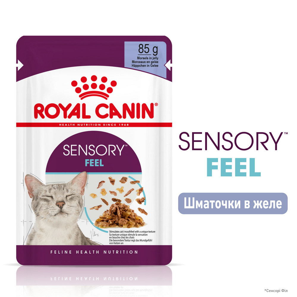 Royal Canin Sensory Feel in Jelly вологий корм для котів - 85 г
