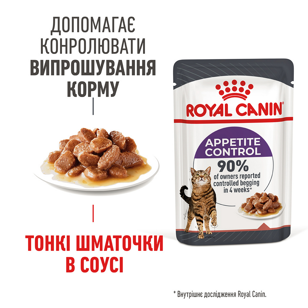 Royal Canin Appetite Control вологий корм для стерилізованих котів - 85 г