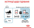 Royal Canin Light Weight вологий корм для котів схильних до повноти - 85 г