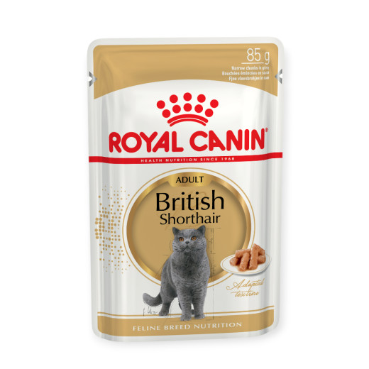 Royal Canin British Shorthair Adult вологий корм для котів британської короткошерстої породи - 85 г