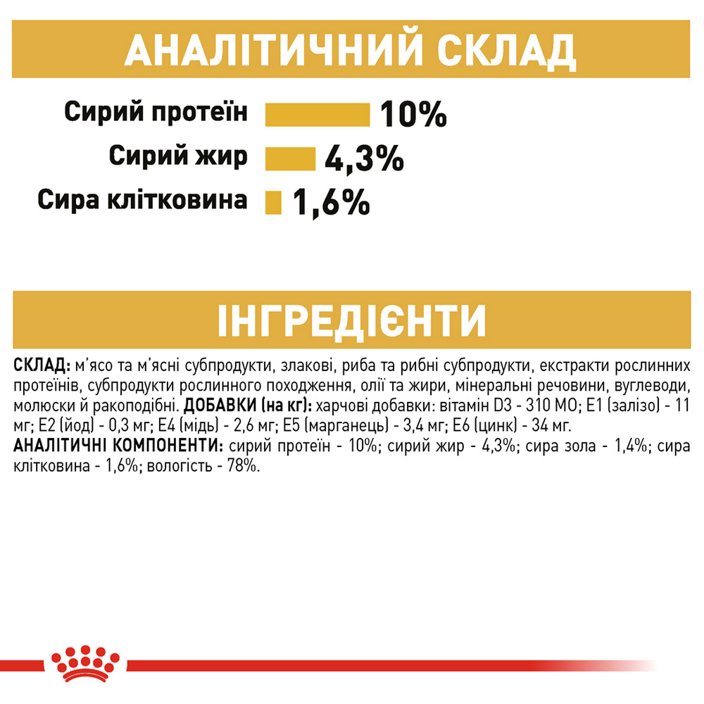 Royal Canin Maine Coon Adult вологий корм для котів породи мейн-кун- 85 г