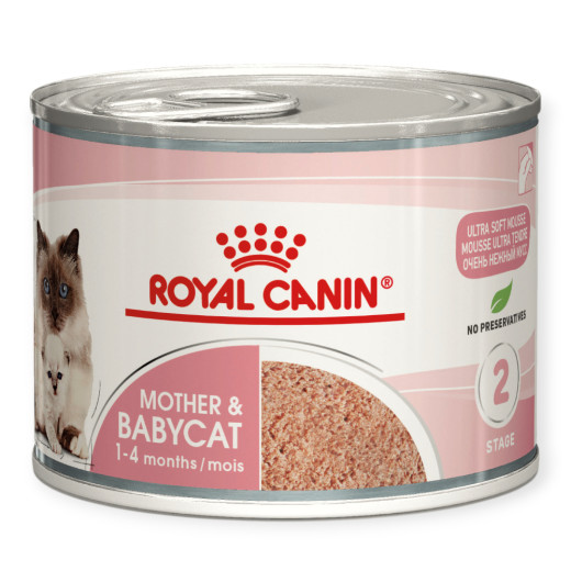 Royal Canin Mother & Babycat вологий для кошенят та дорослих котів - 195 г