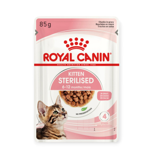 Royal Canin Kitten Sterilised вологий корм для стерилізованих кошенят - 85 г