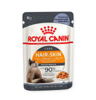 Royal Canin Hair & Skin Care Jelly вологий корм для здоров’я шкіри та шерсті котів - 85 г