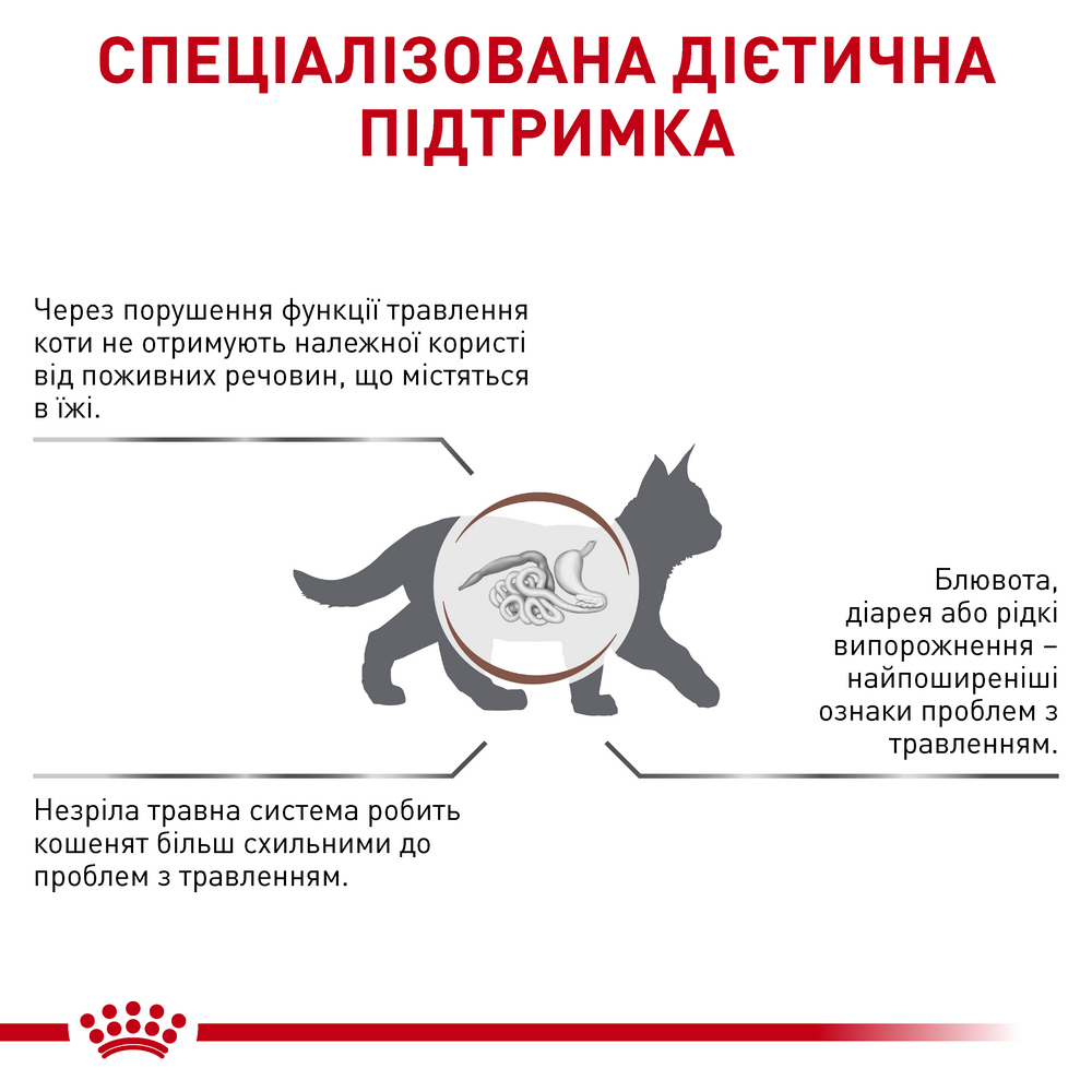 Royal Canin Gastrointestinal Kitten дієта для кошенят при порушеннях травлення - 2 кг