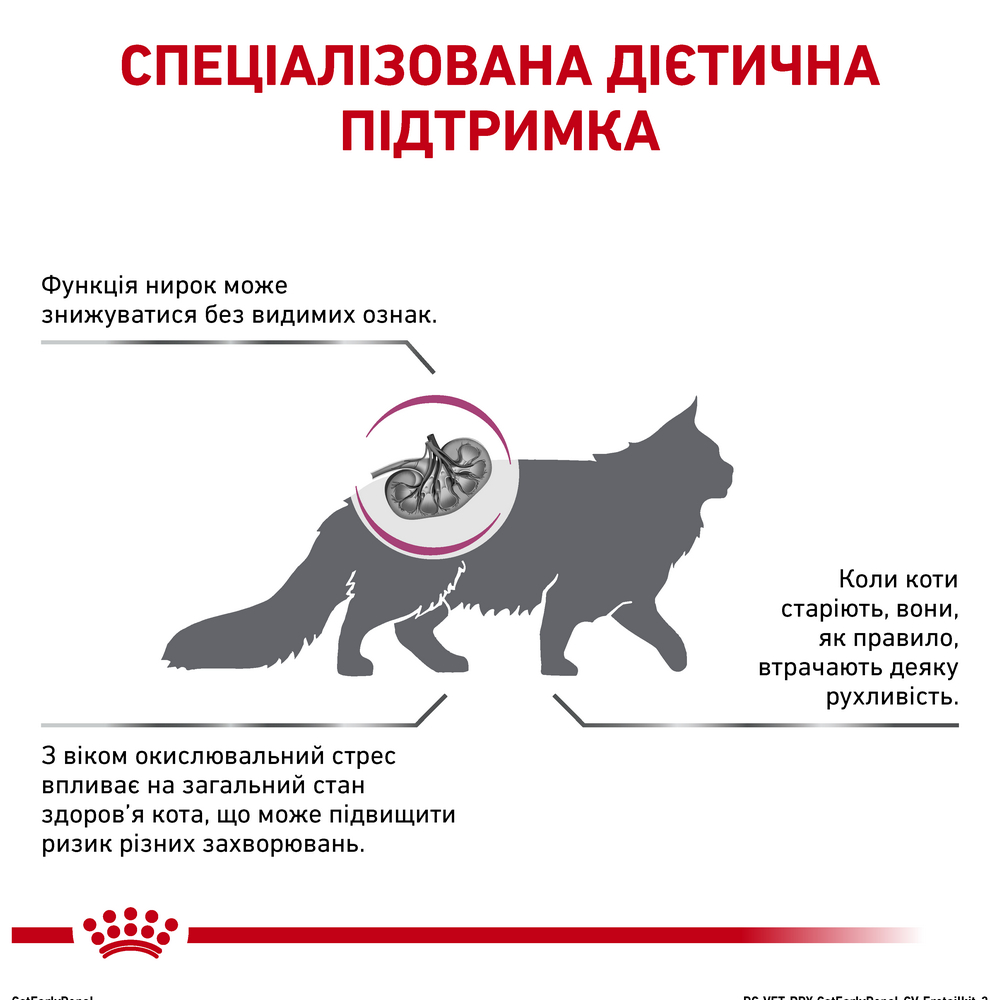 Royal Canin Early Renal дієта при захворюваннях нирок у літніх котів - 400 г