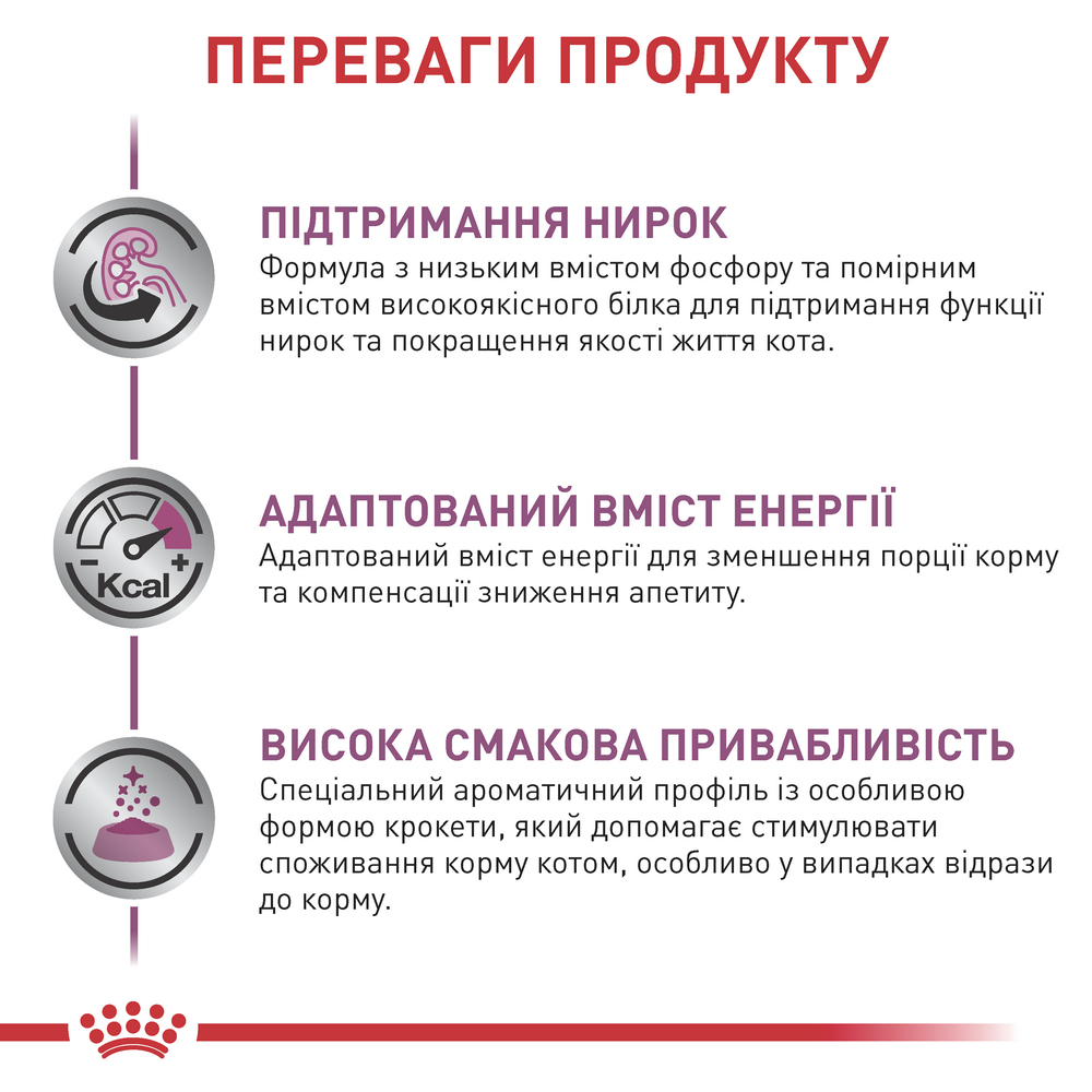 Royal Canin Renal дієта для котів із хронічною нирковою недостатністю - 4 кг