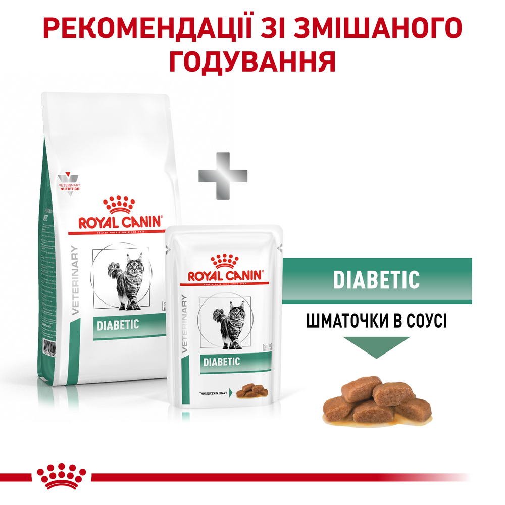 Royal Canin Diabetic дієта для котів при цукровому діабеті - 400 г